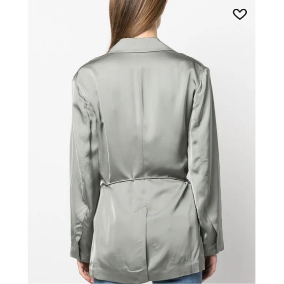 Vince V-neck double-breasted Blazer sz 10 #YY - Picture 2 of 7